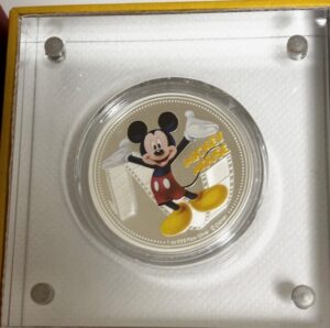 ディズニー銀貨