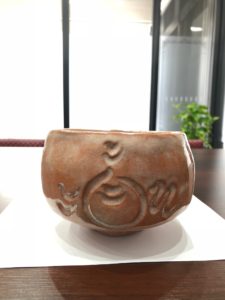大樋焼茶碗