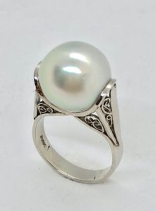 真珠指輪